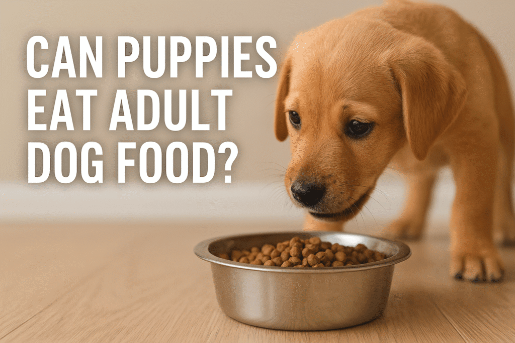 Can Puppies Eat Adult Dog Food